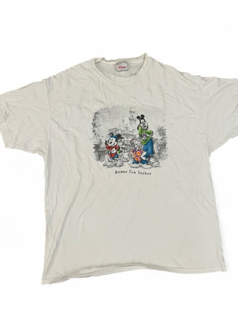 Disney Mickey & Friends 'Disney Fun Seeker' Graphic Tee - White